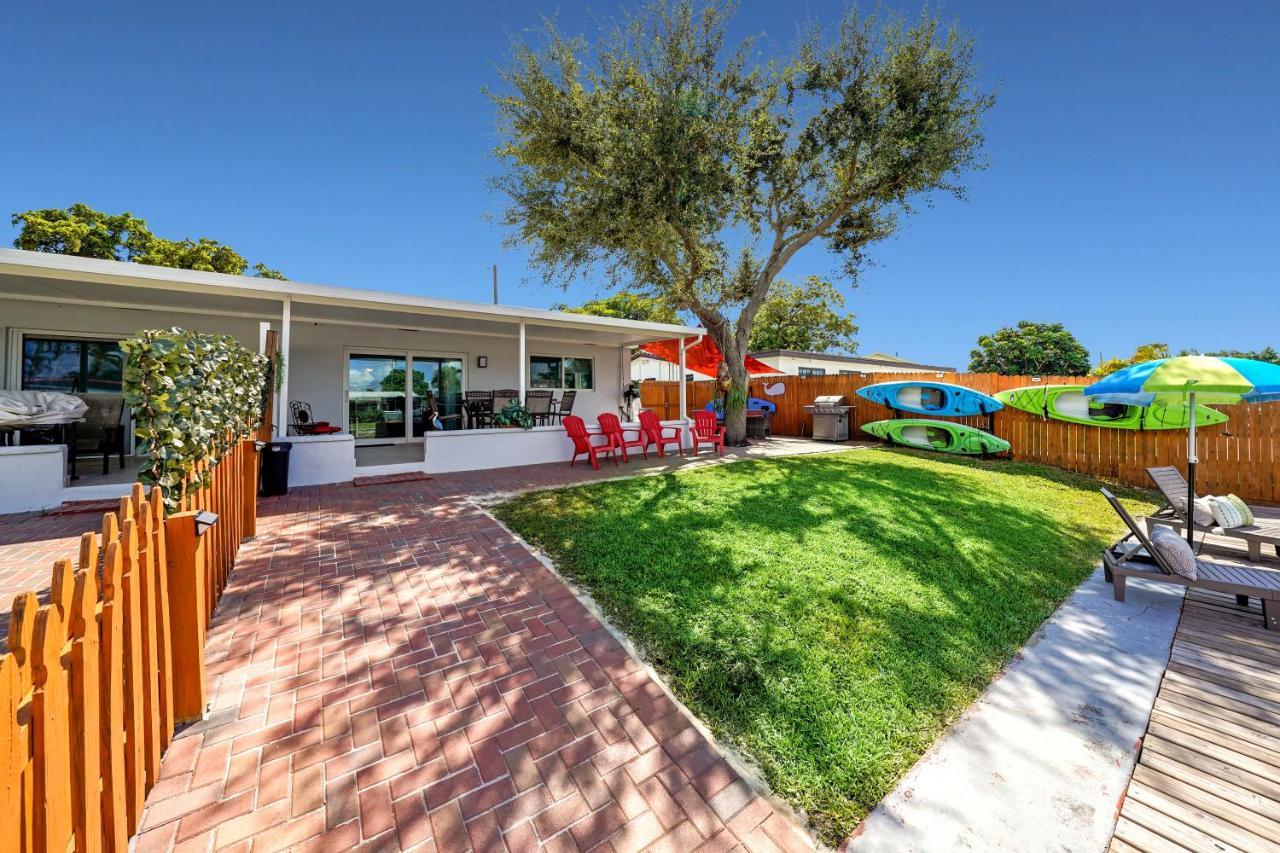 Waterfront Fll&Beaches, Bbq, Kayaks, Canoe Dania Beach Exterior photo