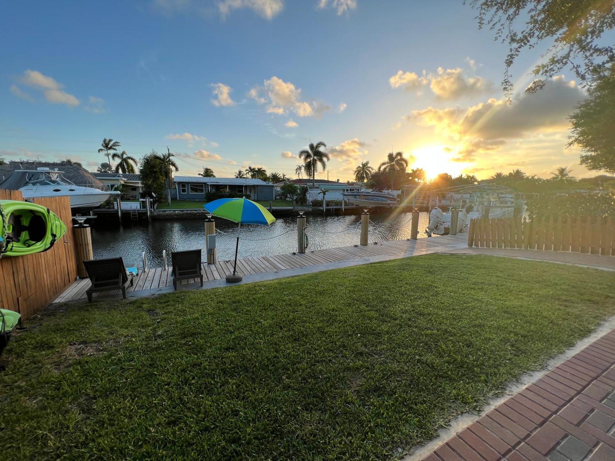 Waterfront Fll&Beaches, Bbq, Kayaks, Canoe Dania Beach Exterior photo