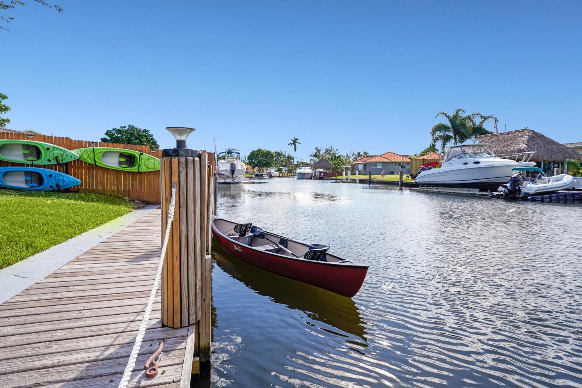 Waterfront Fll&Beaches, Bbq, Kayaks, Canoe Dania Beach Exterior photo